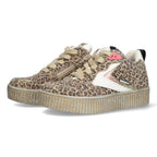 Lage Sneakers Braqeez Puk Paris - Cognac
