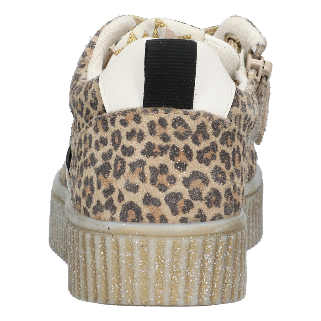 Lage Sneakers Braqeez Puk Paris - Cognac