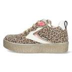 Lage Sneakers Braqeez Puk Paris - Cognac