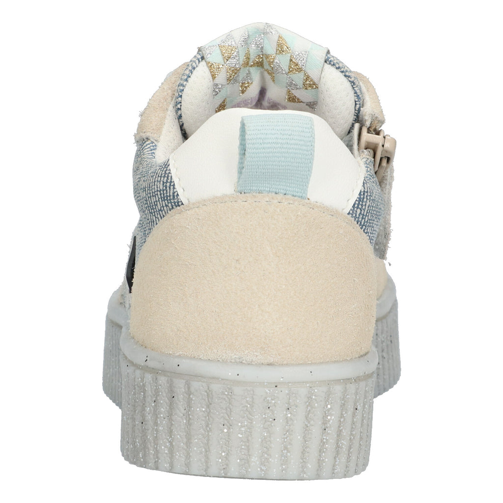 Lage Sneakers Braqeez Puk Paris - Blauw
