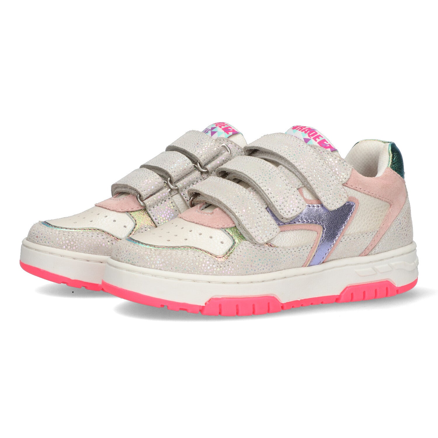 Lage Sneakers Braqeez Cody Chicago - Roze