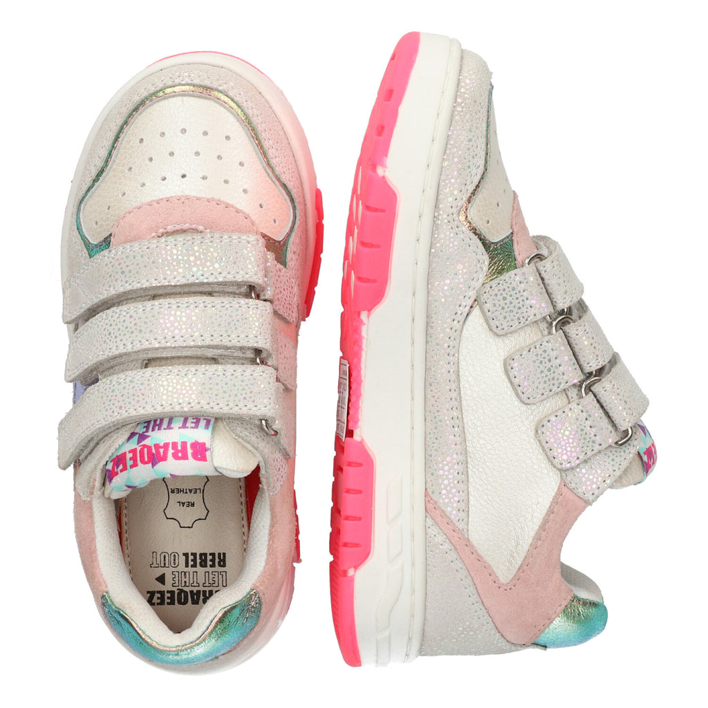 Lage Sneakers Braqeez Cody Chicago - Roze