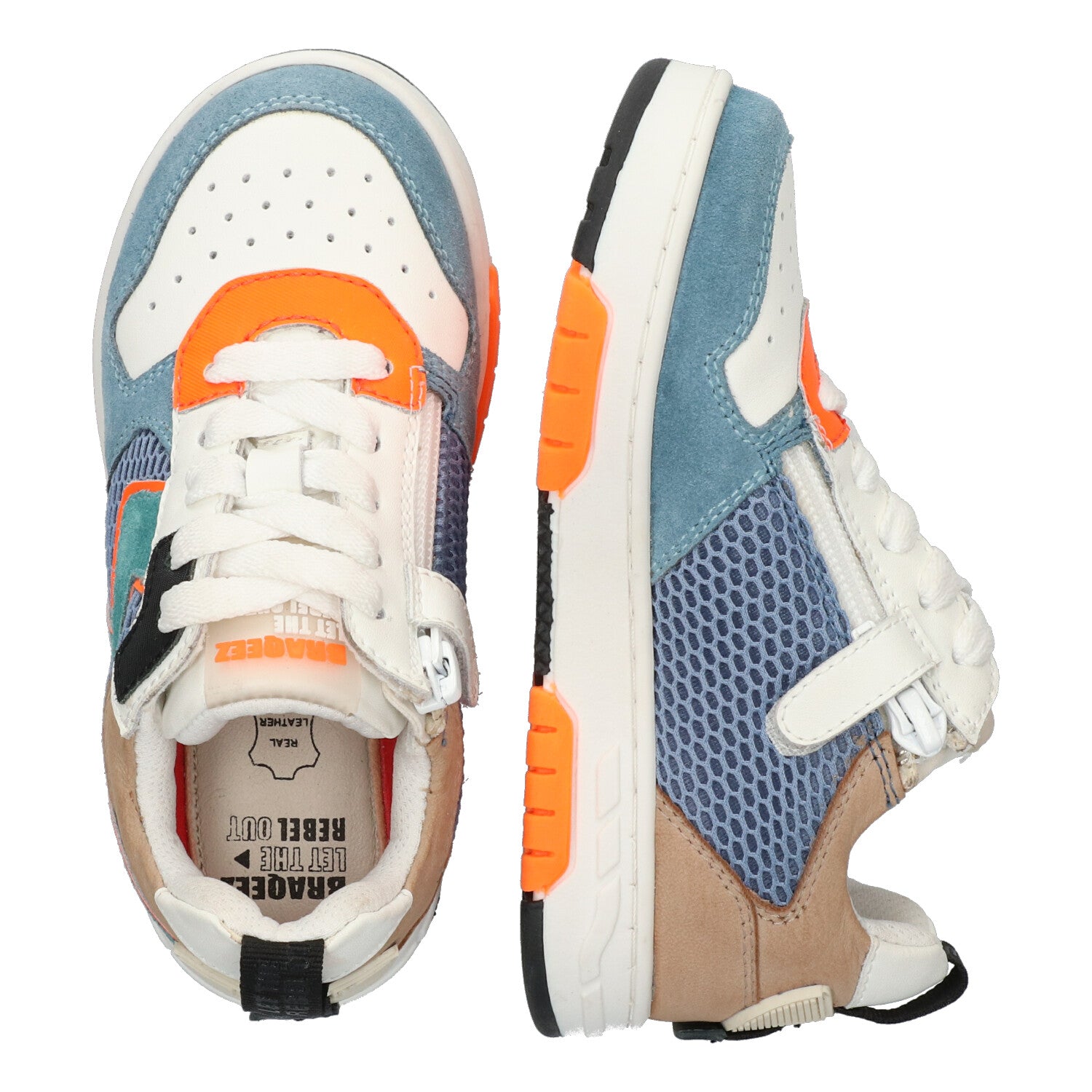 Lage Sneakers Braqeez Cole Chicago - Blauw