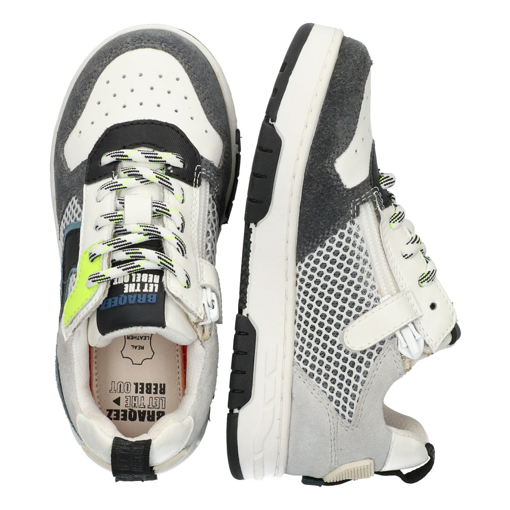 Lage Sneakers Braqeez Cole Chicago - Grijs