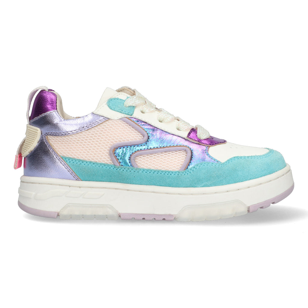 Lage Sneakers Braqeez Cassie Chicago - Blauw