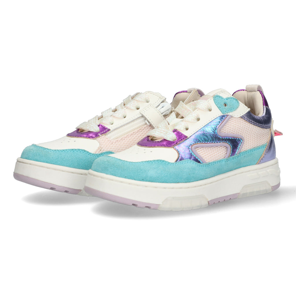 Lage Sneakers Braqeez Cassie Chicago - Blauw