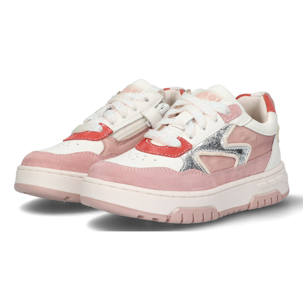 Lage Sneakers Braqeez Cassie Chicago - Roze