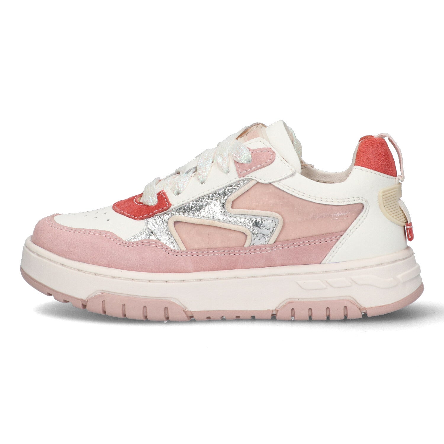 Lage Sneakers Braqeez Cassie Chicago - Roze