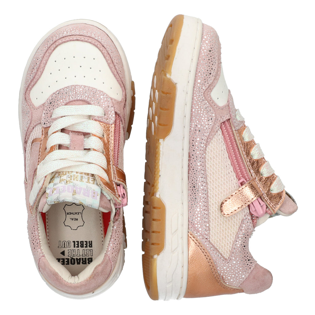 Lage Sneakers Braqeez Colin Chicago - Roze