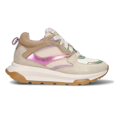 Lage Sneakers Braqeez Faye Flash - Beige