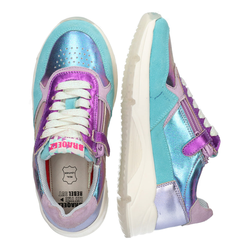 Lage Sneakers Braqeez Feedhra Flow - Blauw