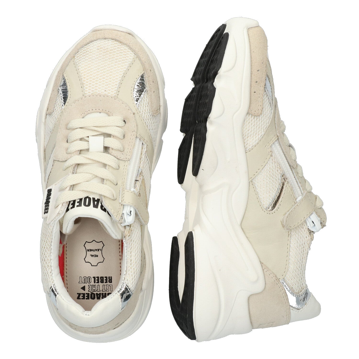 Lage Sneakers Braqeez Roa Run - Beige