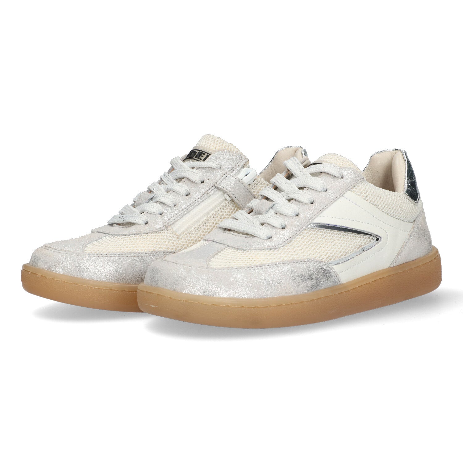 Lage Sneakers Braqeez Gaia Gum - Zilver