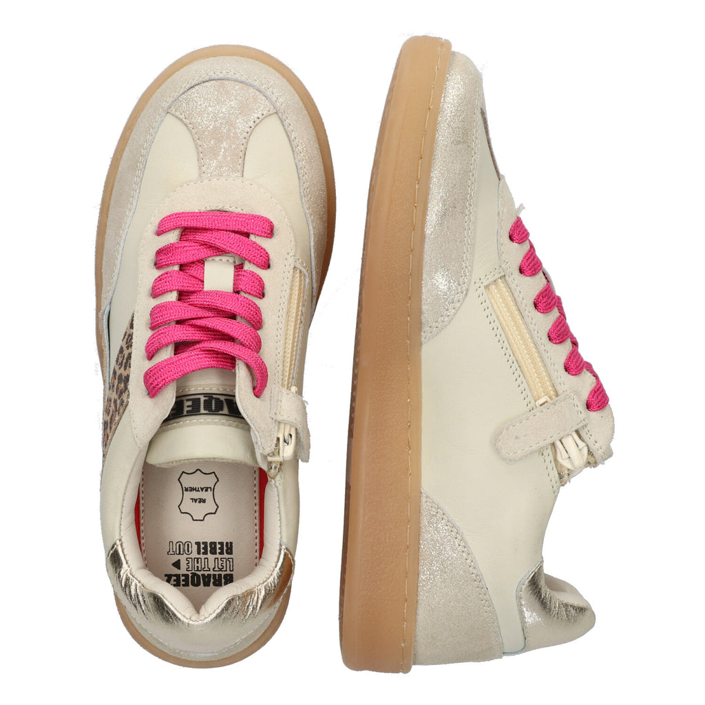 Lage Sneakers Braqeez Gaia Gum - Beige