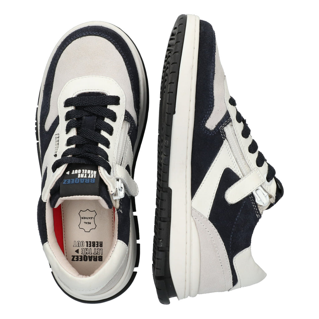 Lage Sneakers Braqeez Xavi Xell - Blauw