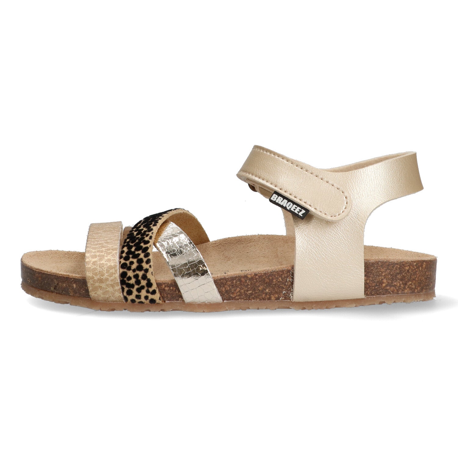 Platte sandalen Braqeez Sammy Sand - Goud