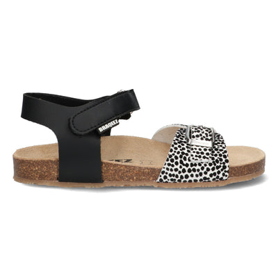 Platte sandalen Braqeez Sammy Sand - Zwart
