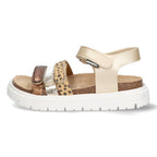 Platte sandalen Braqeez Pia Playa - Goud