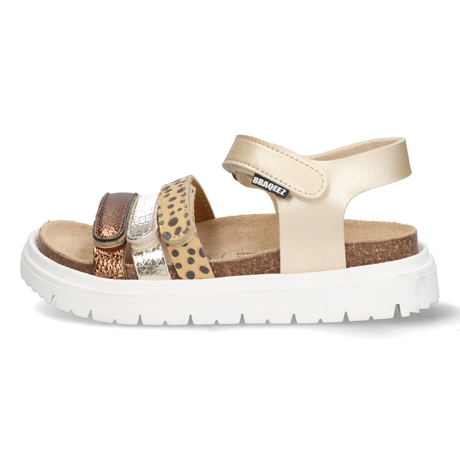 Platte sandalen Braqeez Pia Playa - Goud