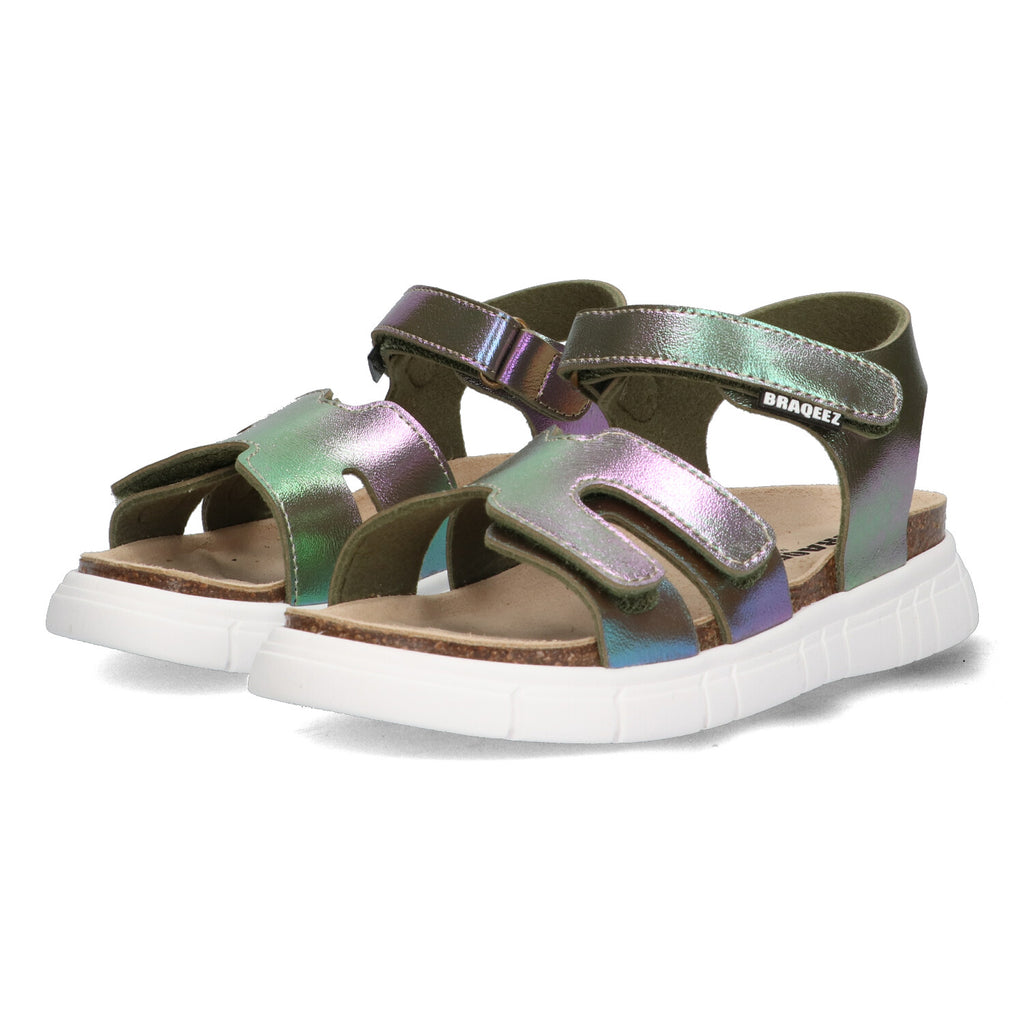 Platte sandalen Braqeez Pepe Playa - Multicolor