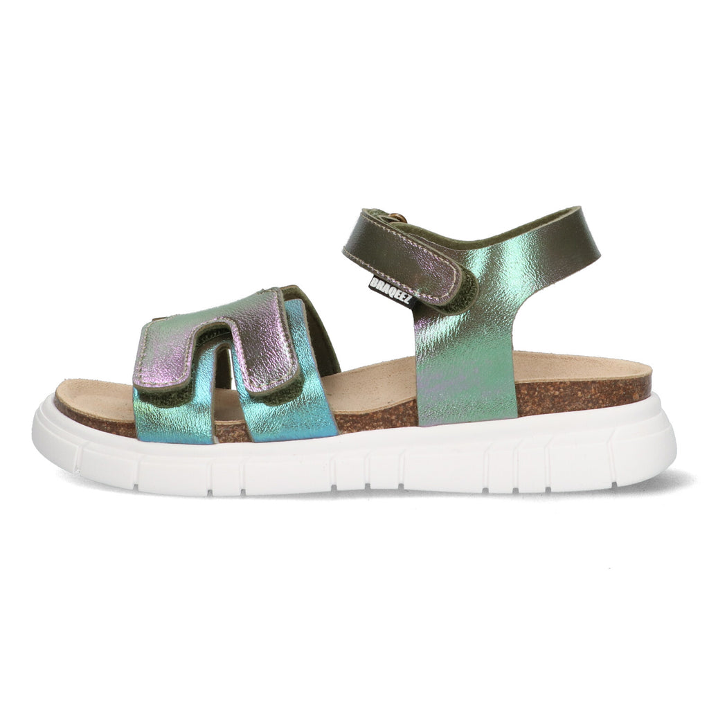 Platte sandalen Braqeez Pepe Playa - Multicolor