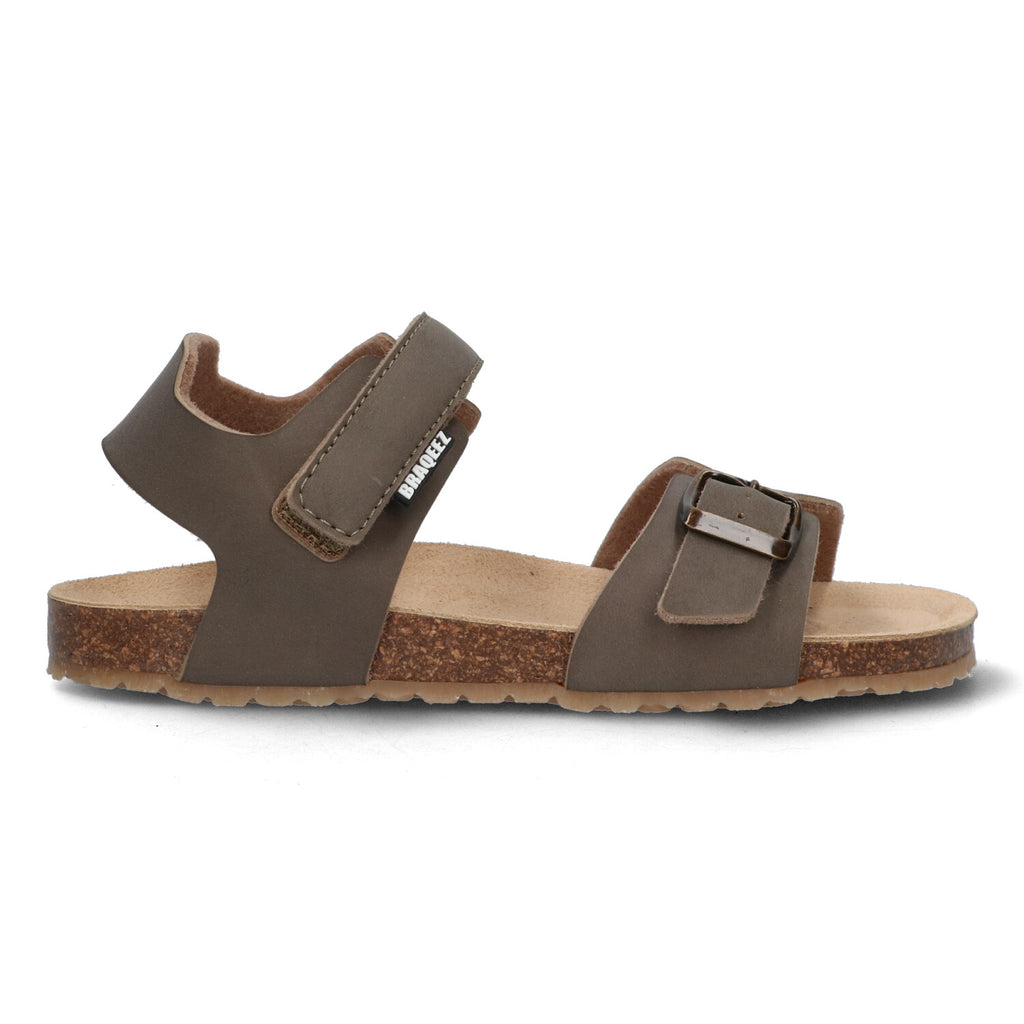 Platte sandalen Braqeez Scott Sand - Bruin