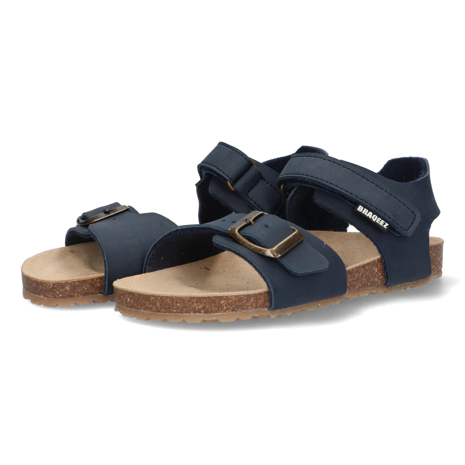 Platte sandalen Braqeez Scott Sand - Blauw