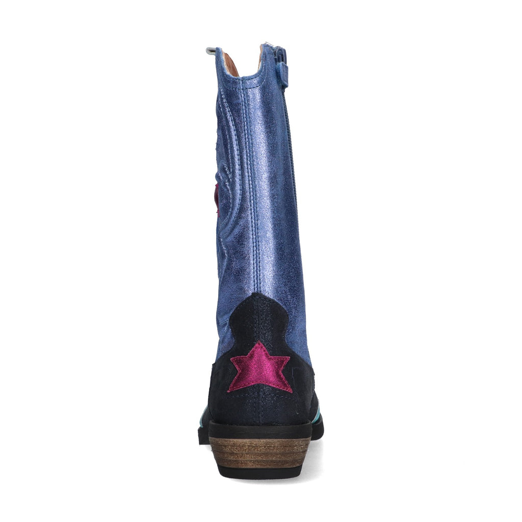 Cowboyboots Braqeez Coco Cowboy - Blauw