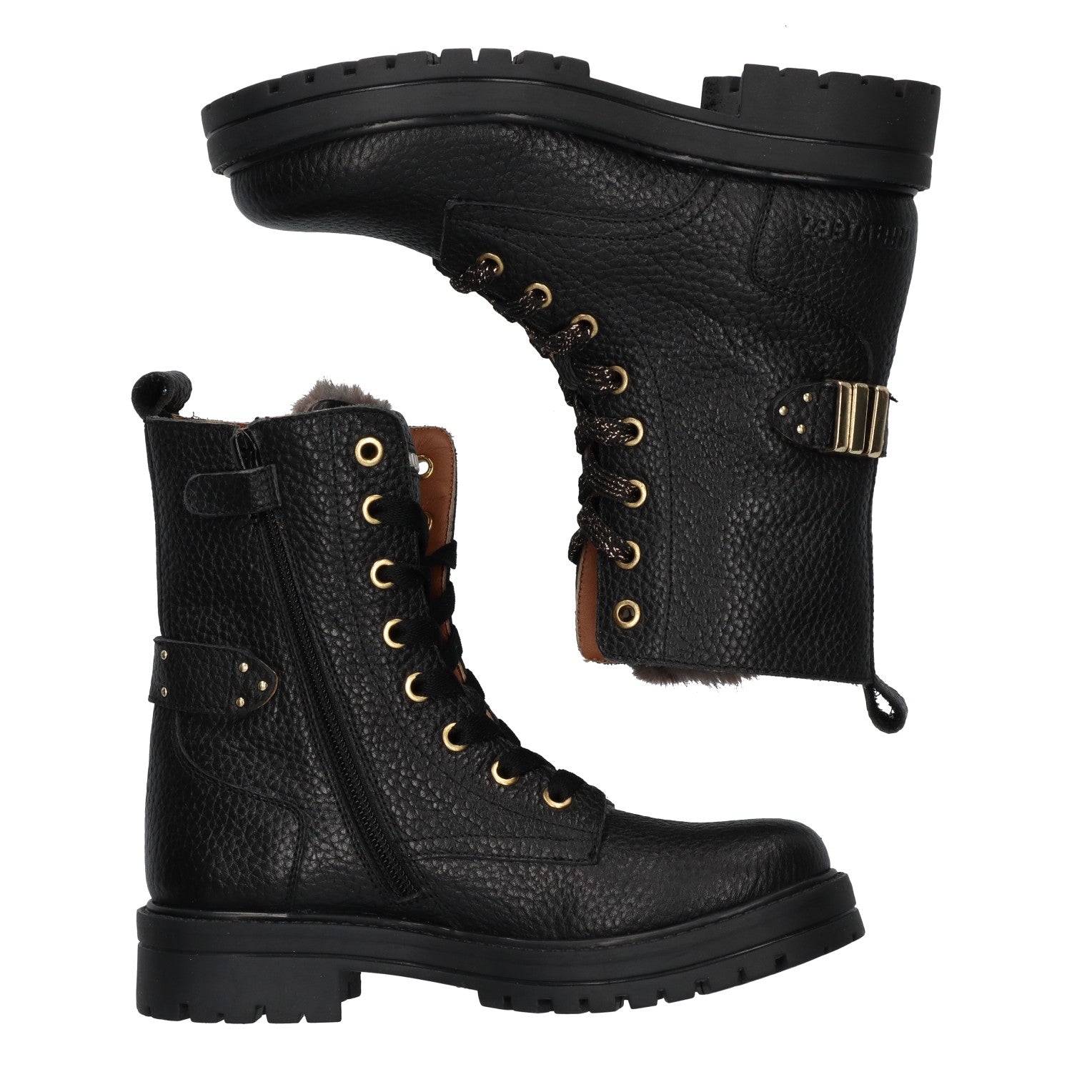 Veterboots Braqeez Leah Leap - Zwart