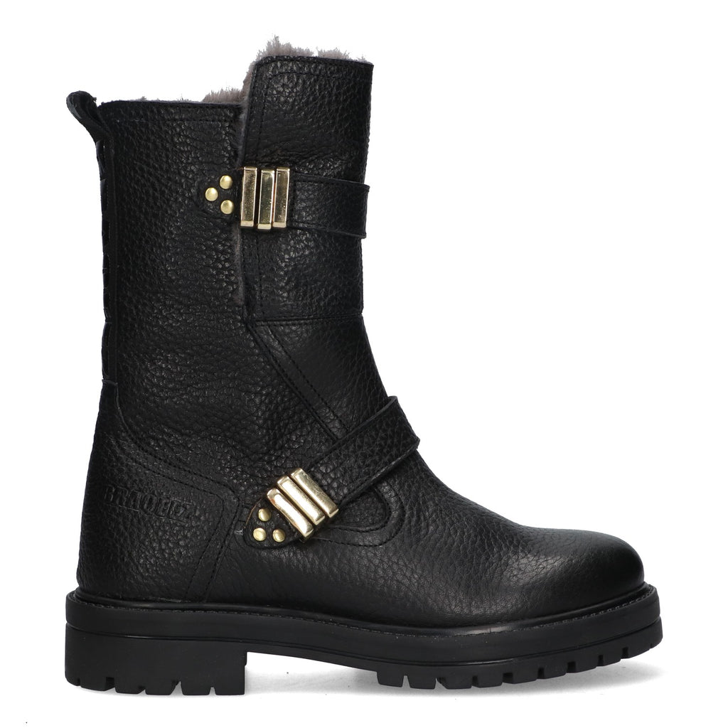 Biker Boots Braqeez Lola Leap - Zwart