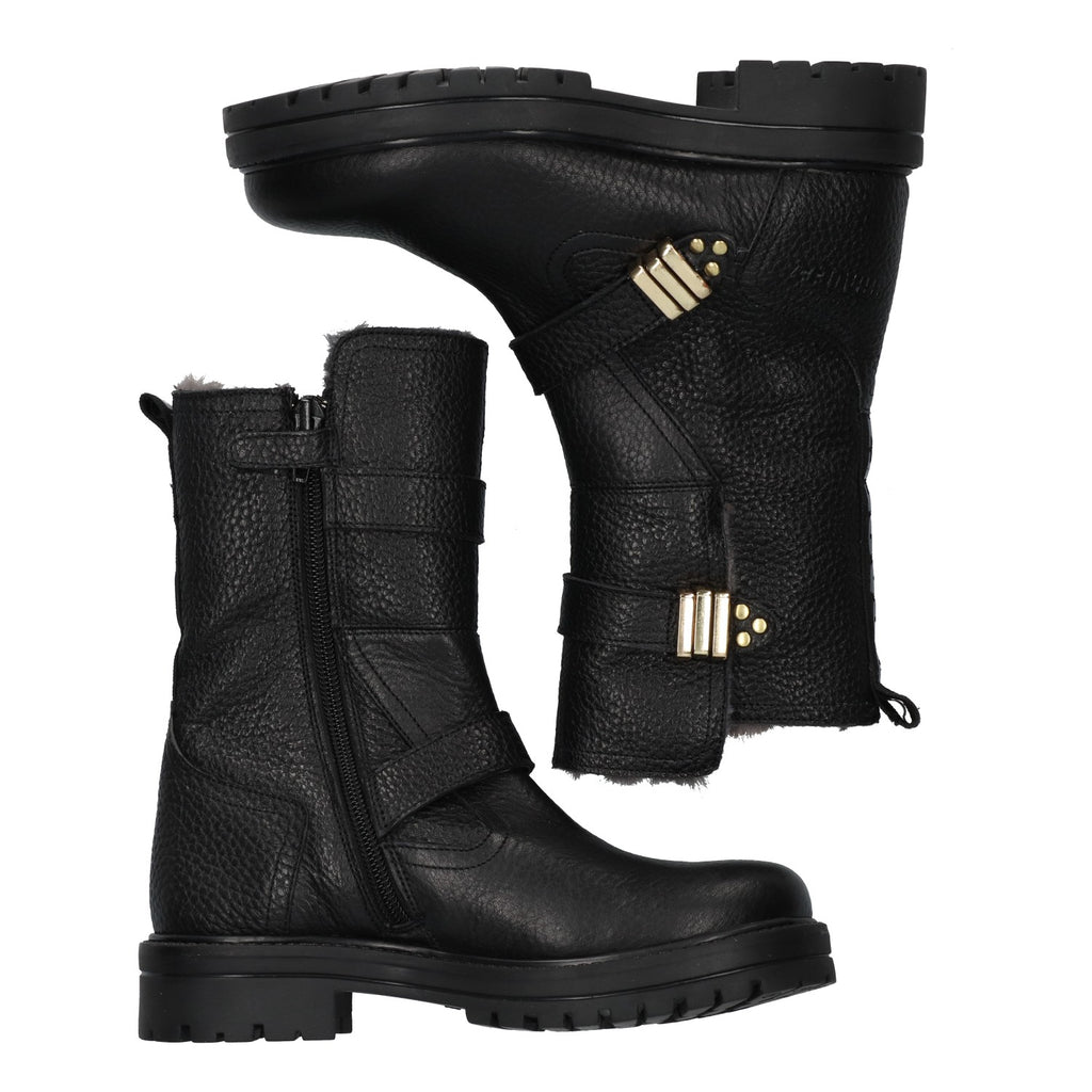 Biker Boots Braqeez Lola Leap - Zwart