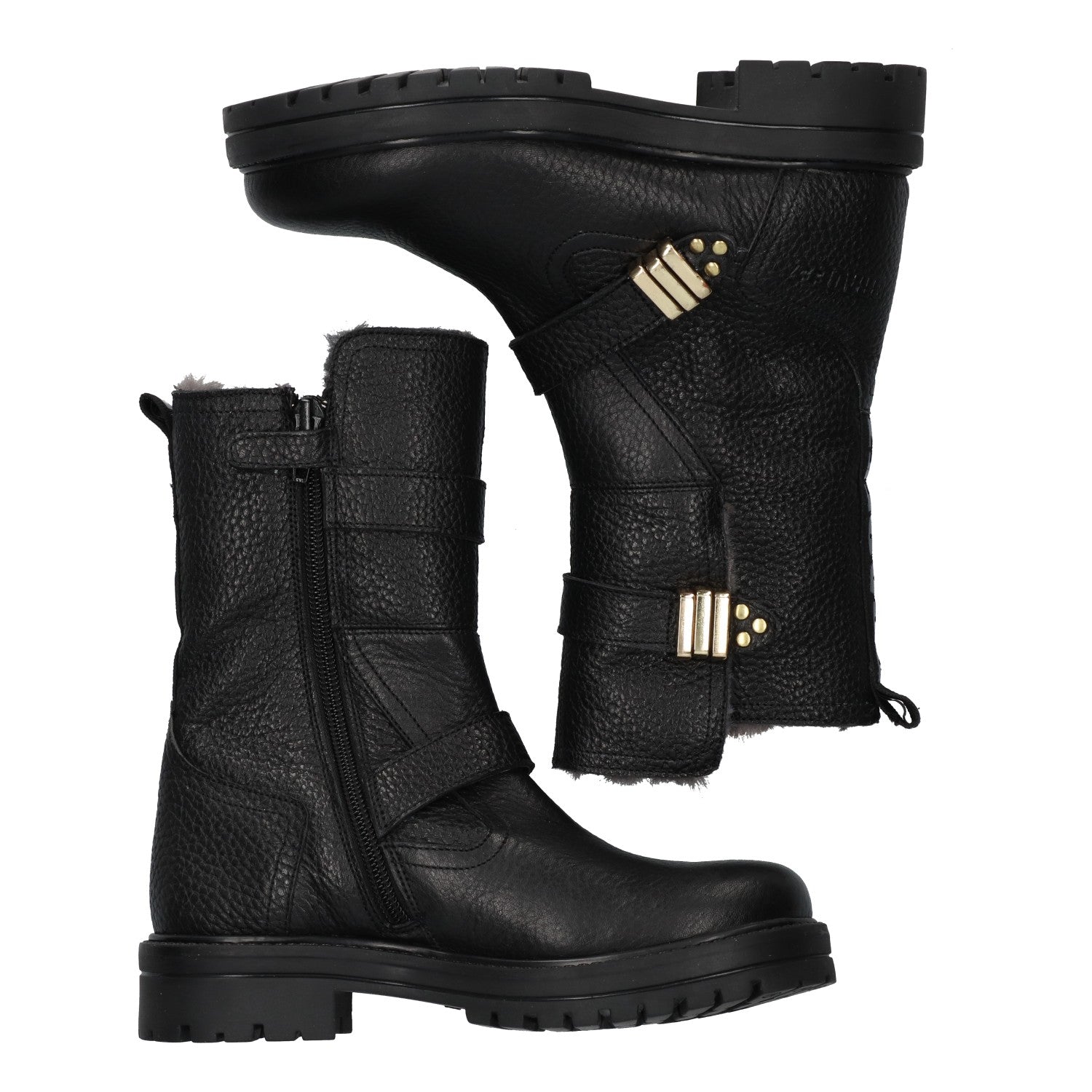Biker Boots Braqeez Lola Leap - Zwart