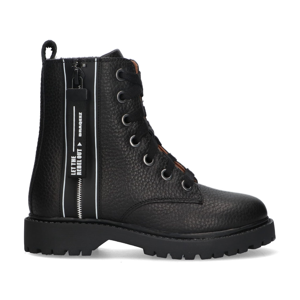 Biker Boots Braqeez Belle Boot - Zwart