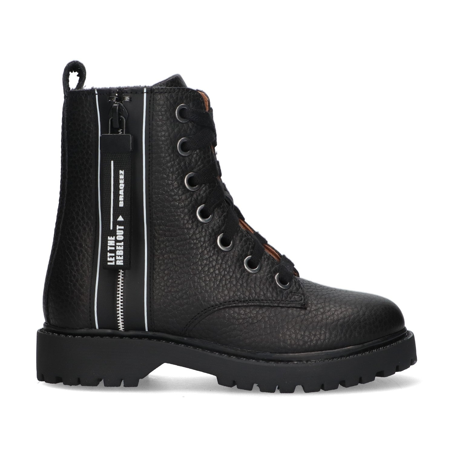 Biker Boots Braqeez Belle Boot - Zwart