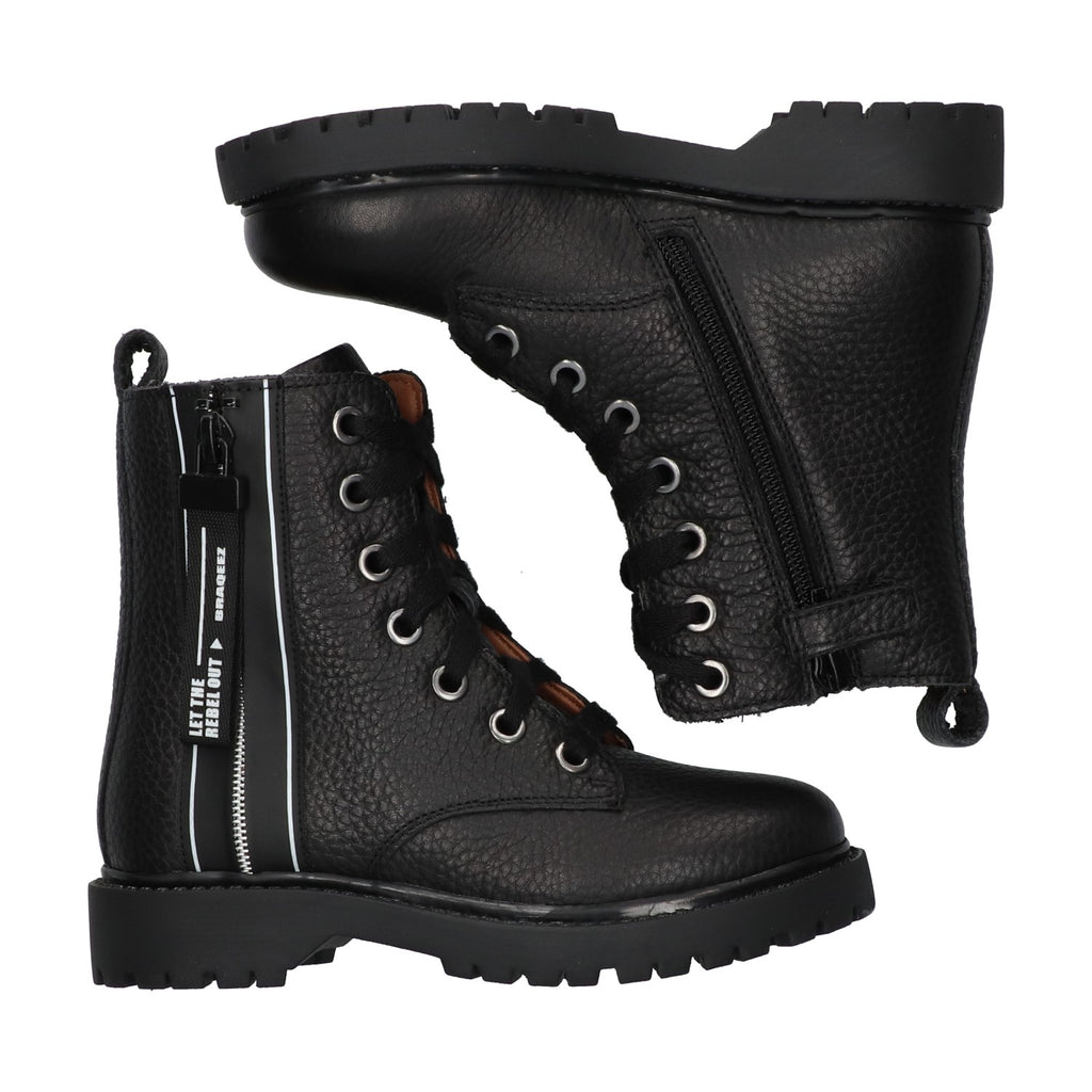 Biker Boots Braqeez Belle Boot - Zwart