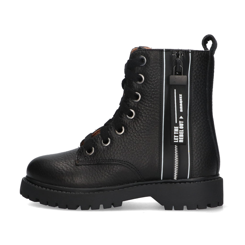 Biker Boots Braqeez Belle Boot - Zwart