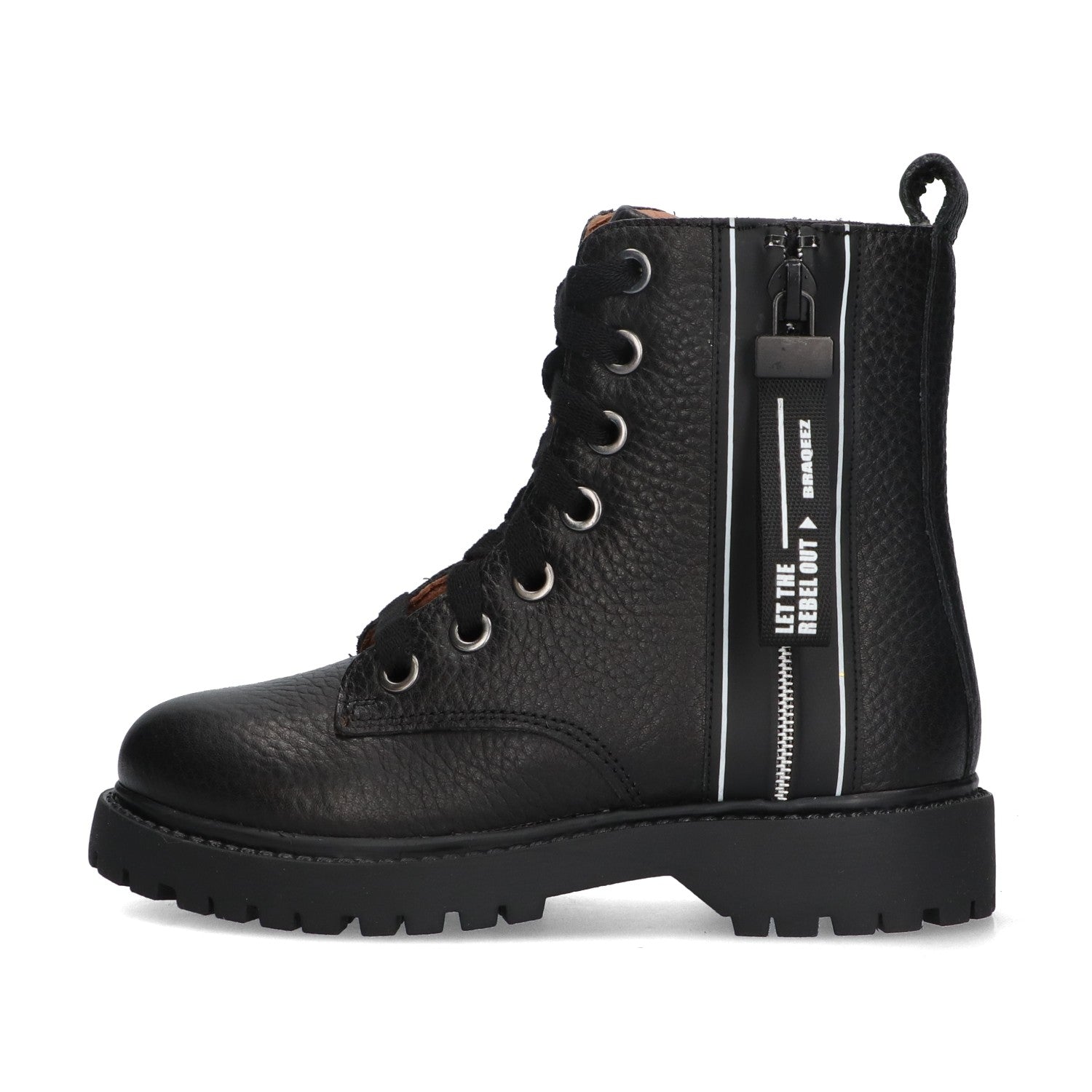 Biker Boots Braqeez Belle Boot - Zwart