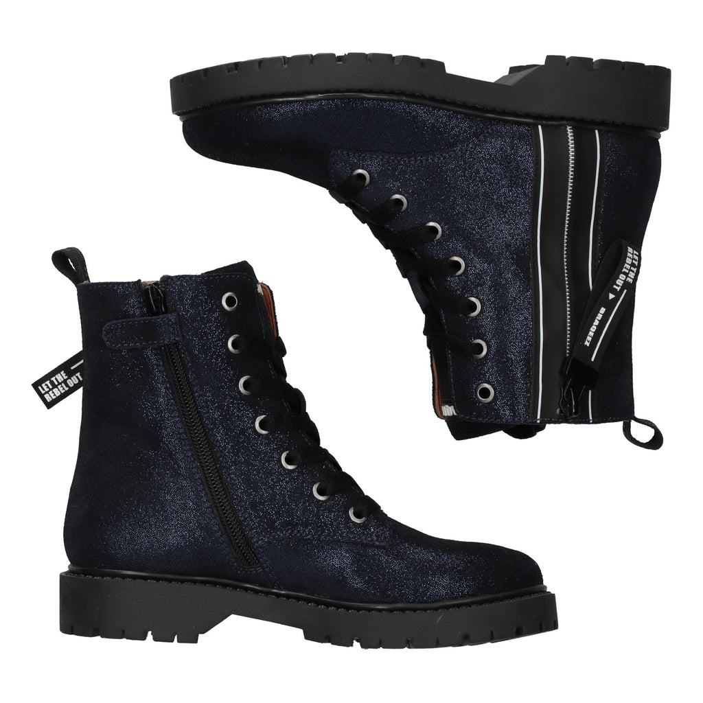 Biker Boots Braqeez Belle Boot - Blauw