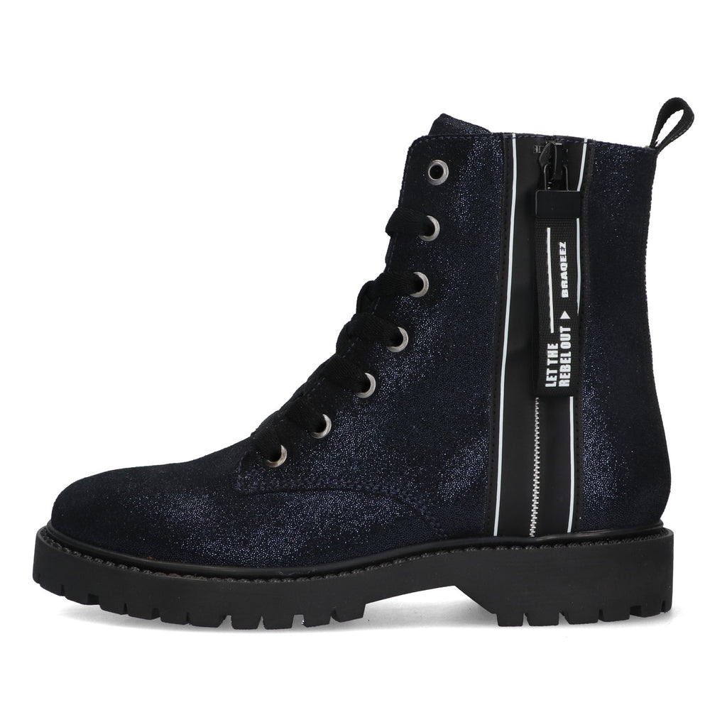 Biker Boots Braqeez Belle Boot - Blauw