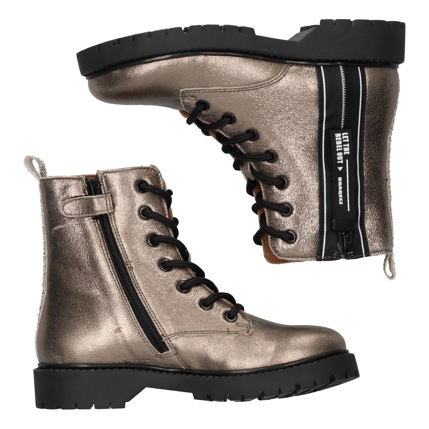 Biker Boots Braqeez Belle Boot - Bruin