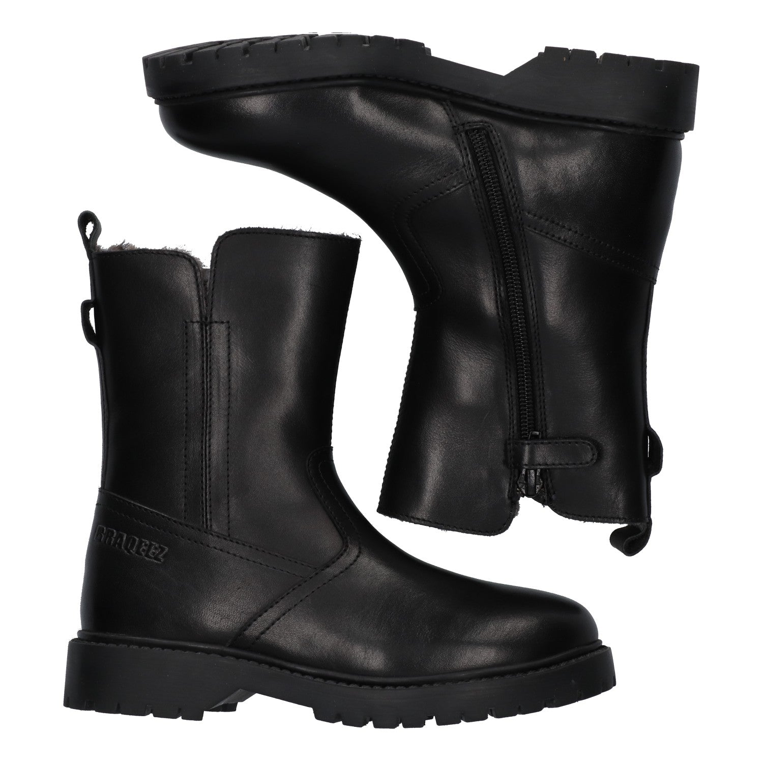 Biker Boots Braqeez Brinn Boot - Zwart