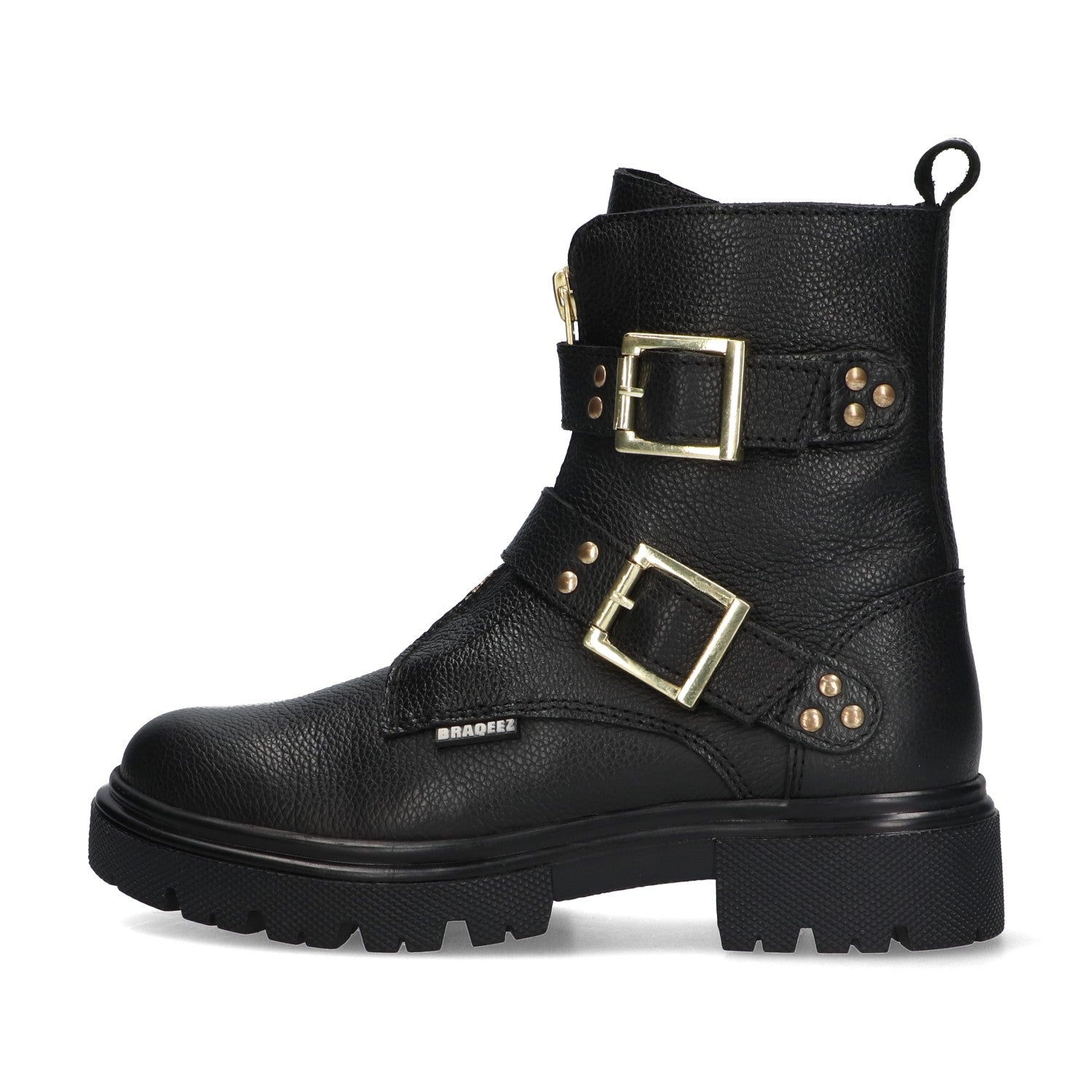 Biker Boots Braqeez Mila Moxie - Zwart