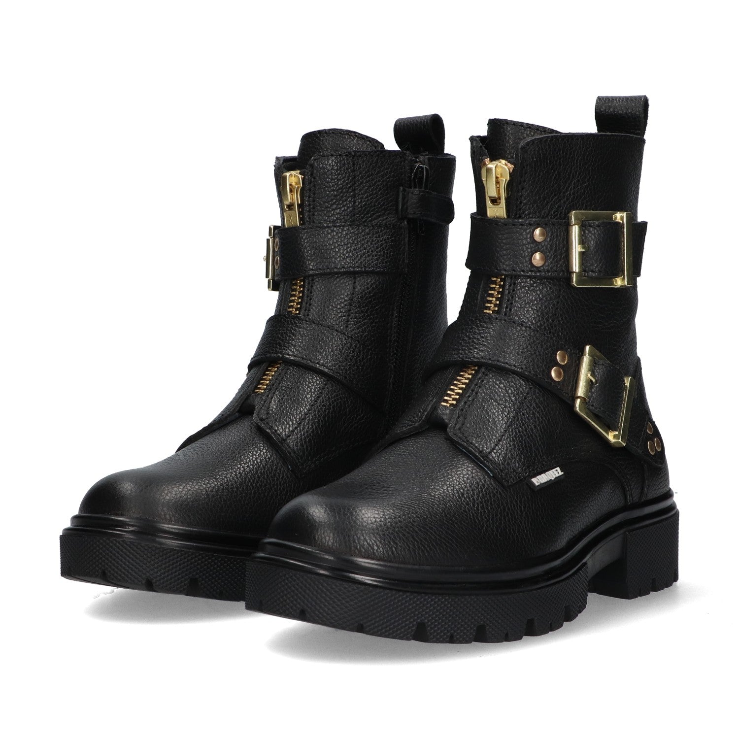 Biker Boots Braqeez Mila Moxie - Zwart