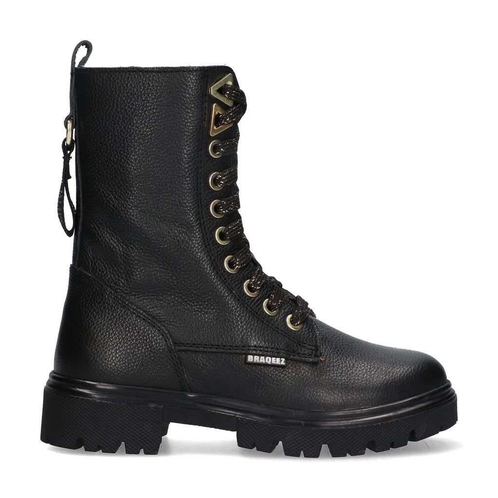 Veterboots Braqeez Mave Moxie - Zwart