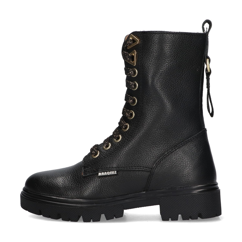 Veterboots Braqeez Mave Moxie - Zwart
