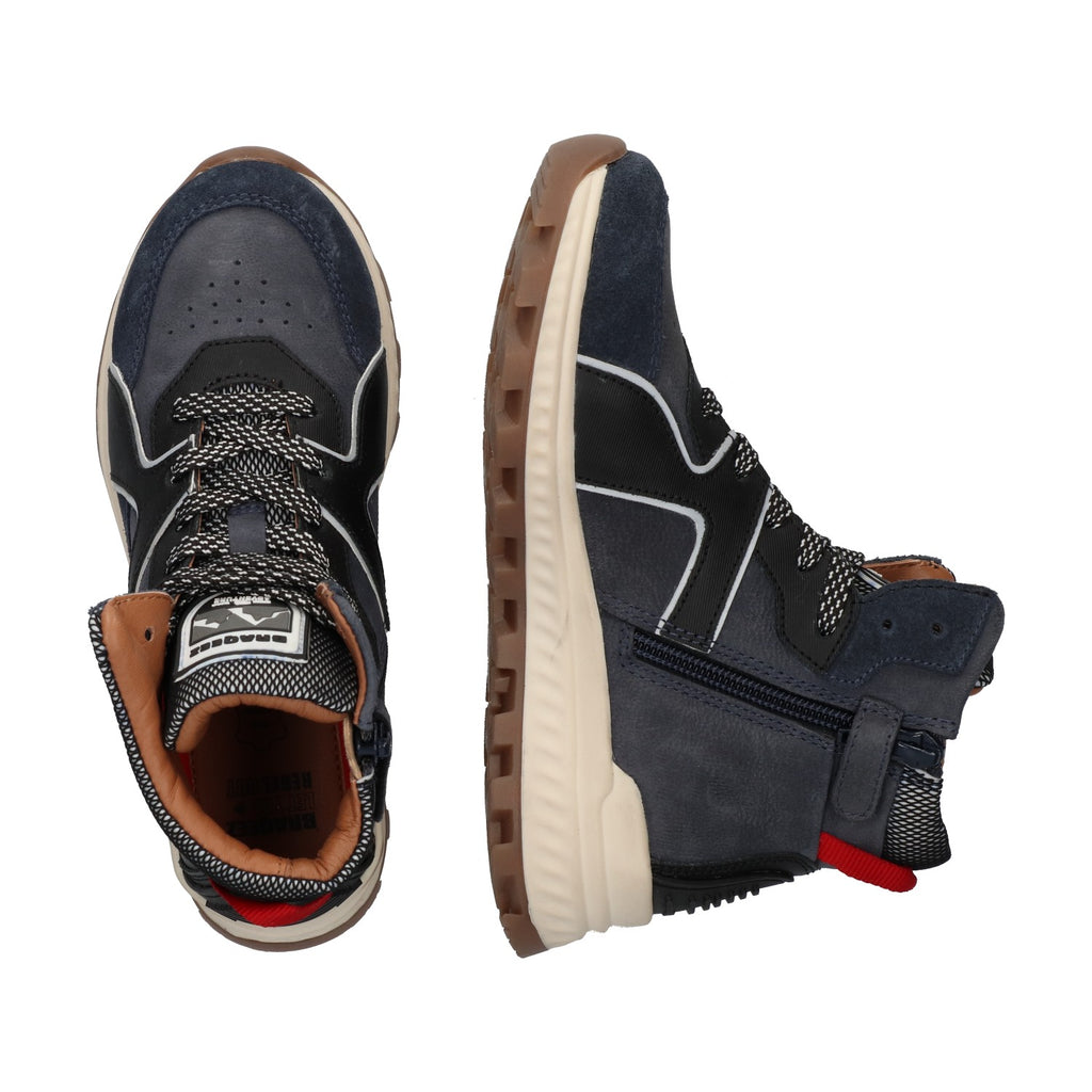 Hoge Sneakers Braqeez Raf Rock - Blauw