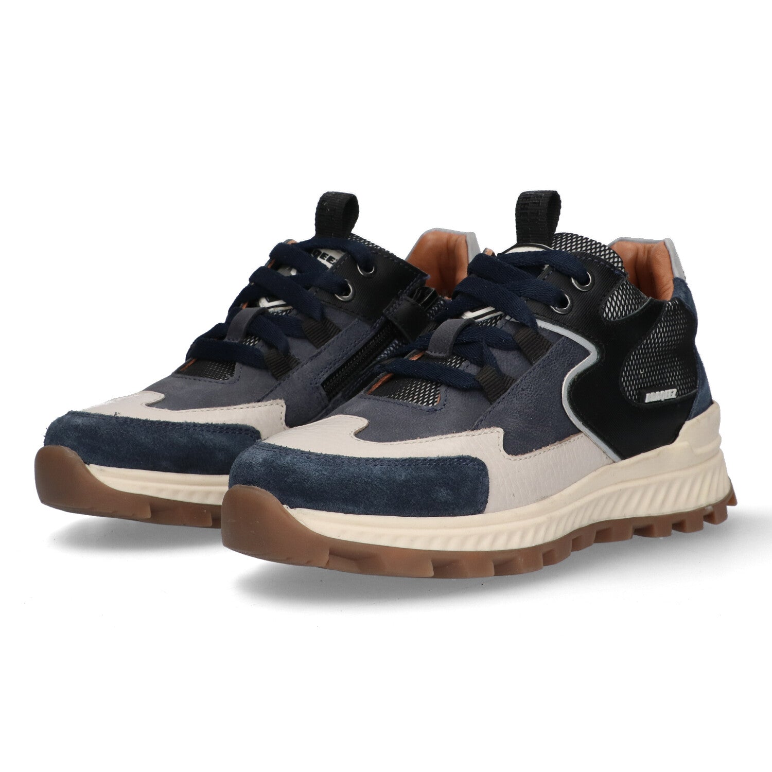 Lage Sneakers Braqeez Rebel Rock - Blauw