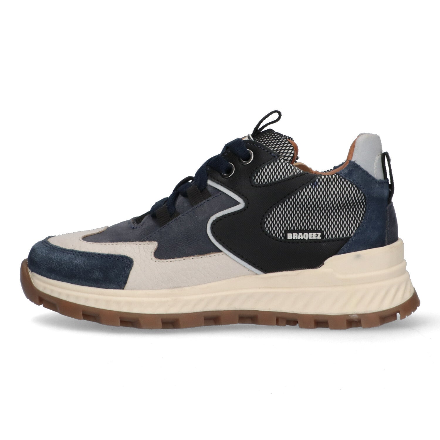 Lage Sneakers Braqeez Rebel Rock - Blauw