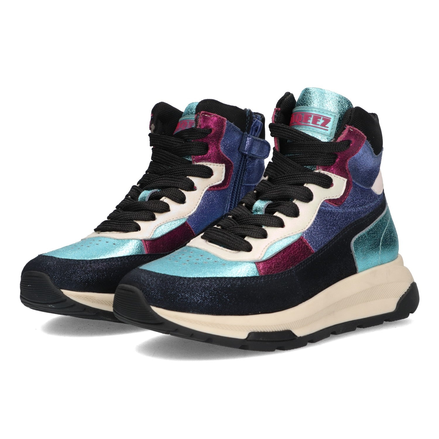 Hoge Sneakers Braqeez Fee Flash - Blauw