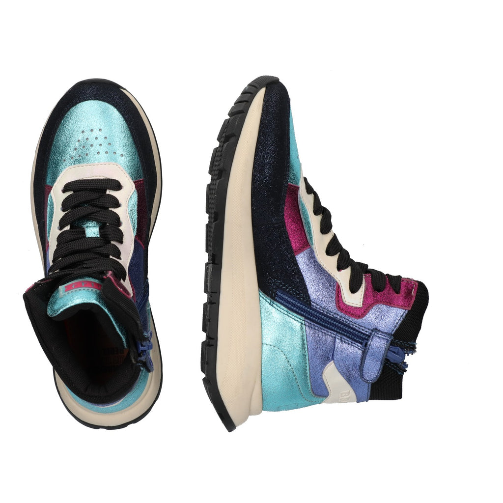 Hoge Sneakers Braqeez Fee Flash - Blauw